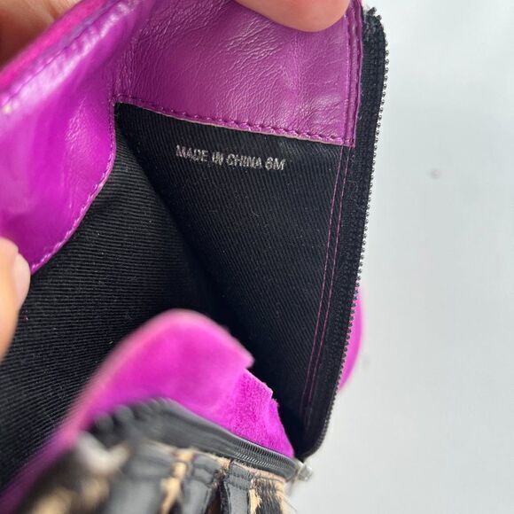 DV by Dolce Vita Women's Fina‎ Bootie Berry Suede Size 6M Heeled Ankle Bo… - Picture 7 of 9